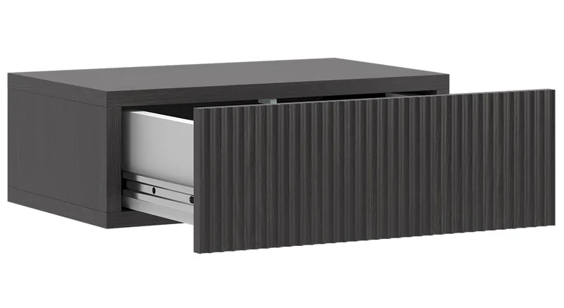 Takayo Sängbord 50 cm - Svart - Möbler - Bord & matgrupp - Avlastningsbord & sidobord - Sängbord & nattduksbord