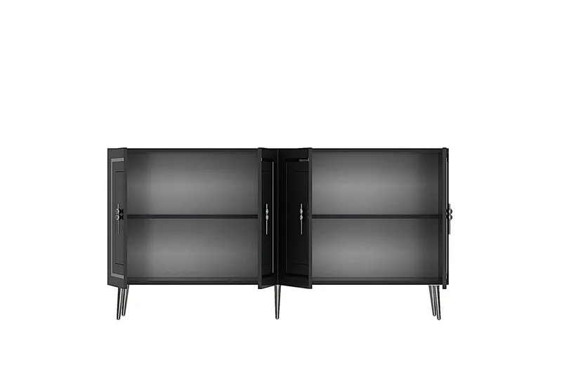 Talon Konsollbord 150 cm - Antracit/Silver - Möbler - Bord & matgrupp - Avlastningsbord & sidobord - Konsolbord & hallbord