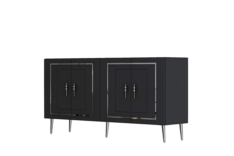 Talon Konsollbord 150 cm, Antracit/Silver