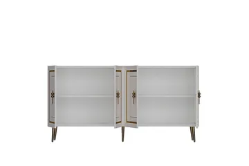 Talon Konsollbord 150 cm - Vit/Guld - Möbler - Bord & matgrupp - Avlastningsbord & sidobord - Konsolbord & hallbord