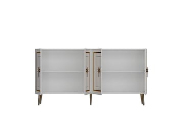 Talon Konsollbord 150 cm - Vit/Guld - Möbler - Bord & matgrupp - Avlastningsbord & sidobord - Konsolbord & hallbord