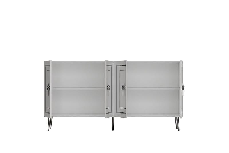 Talon Konsollbord 150 cm - Vit/Silver - Möbler - Bord & matgrupp - Avlastningsbord & sidobord - Konsolbord & hallbord