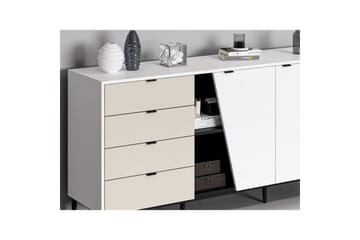 Tarnen Konsollbord 180 cm - Svart/Sand/Vit - Möbler - Bord & matgrupp - Avlastningsbord & sidobord - Konsolbord & hallbord