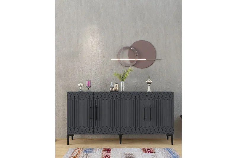 Tavrosen Konsollbord 150 cm - Antracit - Möbler - Bord & matgrupp - Avlastningsbord & sidobord - Konsolbord & hallbord