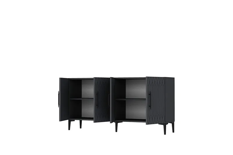 Tavrosen Konsollbord 150 cm - Antracit - Möbler - Bord & matgrupp - Avlastningsbord & sidobord - Konsolbord & hallbord