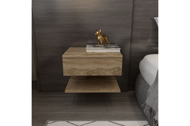 Telo Sängbord 45 cm - Ek - Möbler - Bord & matgrupp - Avlastningsbord & sidobord - Sängbord & nattduksbord