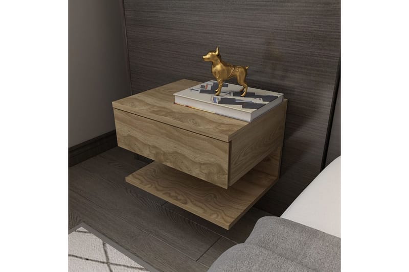 Telo Sängbord 45 cm - Ek - Möbler - Bord & matgrupp - Avlastningsbord & sidobord - Sängbord & nattduksbord