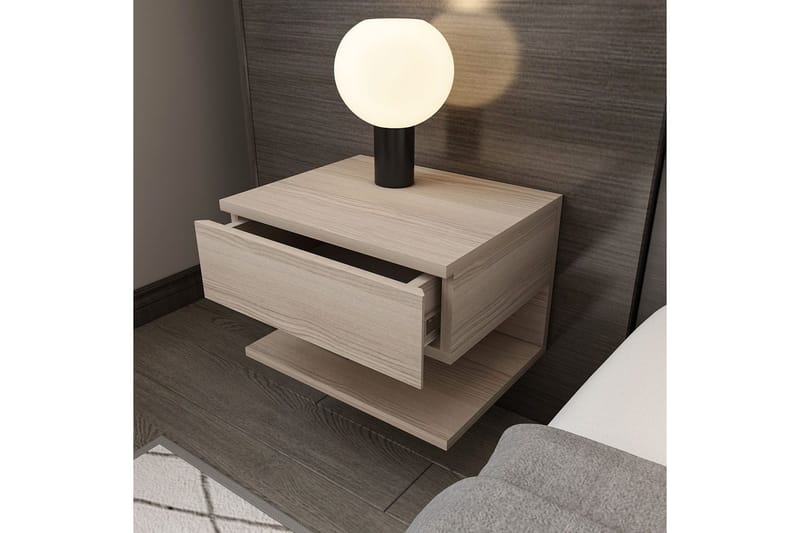 Telo Sängbord 45 cm - Röd - Möbler - Bord & matgrupp - Avlastningsbord & sidobord - Sängbord & nattduksbord