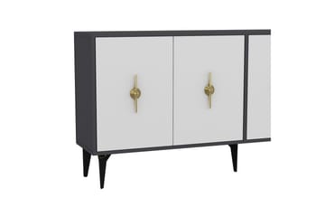 Thylen Konsollbord 180 cm - Antracit/Vit - Möbler - Bord & matgrupp - Avlastningsbord & sidobord - Konsolbord & hallbord