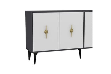 Thylen Konsollbord 180 cm - Antracit/Vit - Möbler - Bord & matgrupp - Avlastningsbord & sidobord - Konsolbord & hallbord