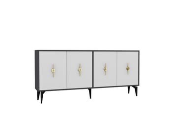 Thylen Konsollbord 180 cm - Antracit/Vit - Möbler - Bord & matgrupp - Avlastningsbord & sidobord - Konsolbord & hallbord