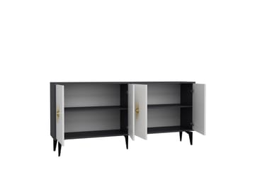 Thylen Konsollbord 180 cm - Antracit/Vit - Möbler - Bord & matgrupp - Avlastningsbord & sidobord - Konsolbord & hallbord