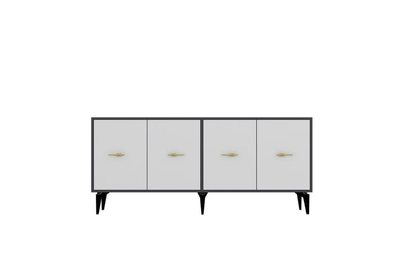 Thyros Konsollbord 180 cm, Antracit/Vit