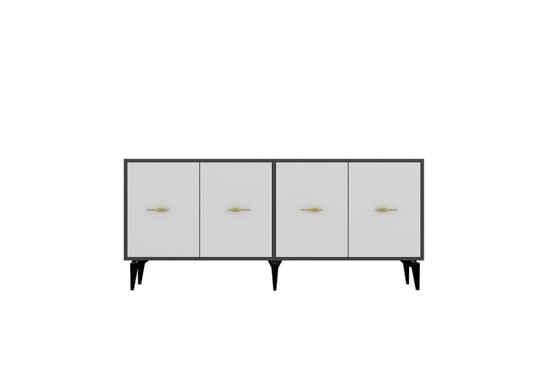 Thyros Konsollbord 180 cm, Antracit/Vit