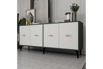 Thyros Konsollbord 180 cm - Antracit/Vit - Möbler - Bord & matgrupp - Avlastningsbord & sidobord - Konsolbord & hallbord