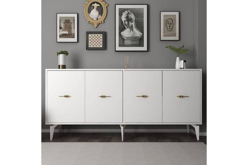 Thyros Konsollbord 180 cm - Vit - Möbler - Bord & matgrupp - Avlastningsbord & sidobord - Konsolbord & hallbord