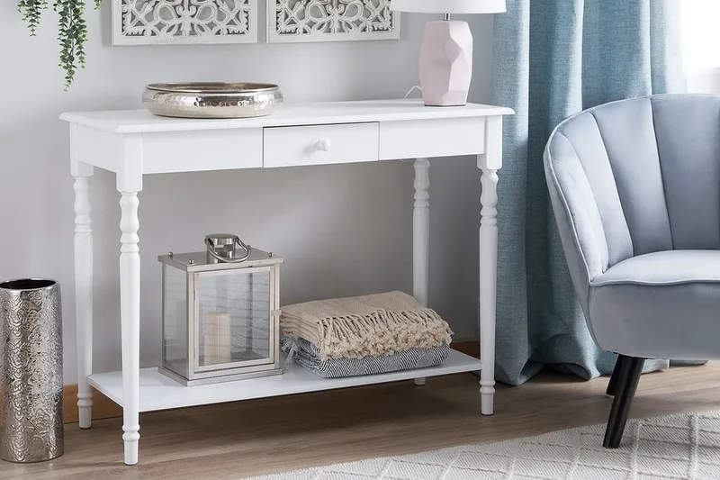 Tobago Konsolbord 102 cm - Vit - Möbler - Bord & matgrupp - Avlastningsbord & sidobord - Konsolbord & hallbord