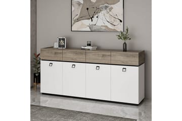 Tolwin Konsollbord 180 cm - Svart/Vit - Möbler - Bord & matgrupp - Avlastningsbord & sidobord - Konsolbord & hallbord