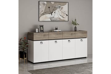 Tolwin Konsollbord 180 cm - Svart/Vit - Möbler - Bord & matgrupp - Avlastningsbord & sidobord - Konsolbord & hallbord