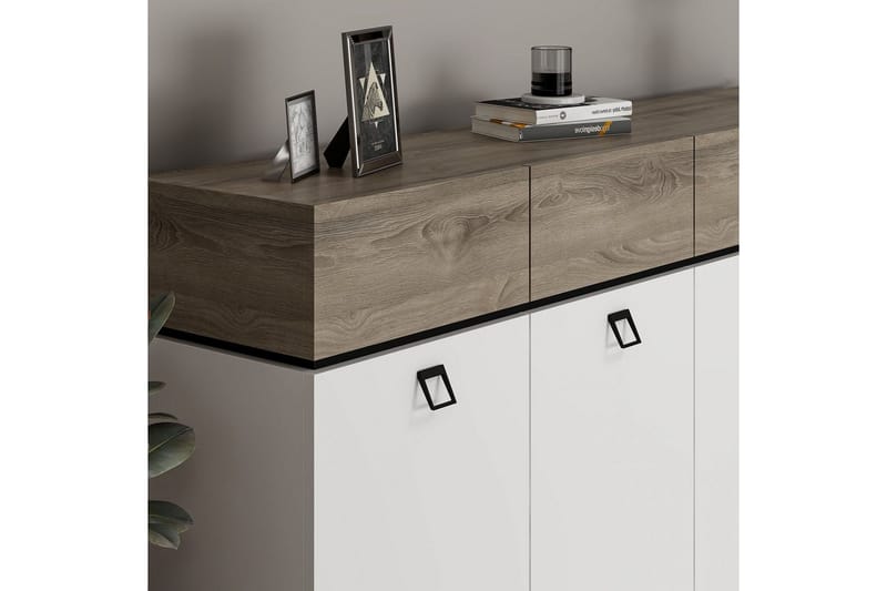 Tolwin Konsollbord 180 cm - Svart/Vit - Möbler - Bord & matgrupp - Avlastningsbord & sidobord - Konsolbord & hallbord