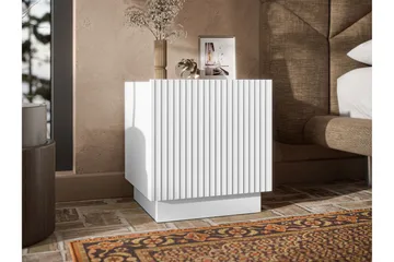 Torvalen Sängbord 45 cm - Vit - Möbler - Bord & matgrupp - Avlastningsbord & sidobord - Sängbord & nattduksbord