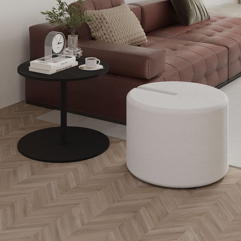 Torven Set med sidobord 43x47x43 cm - Svart - Möbler - Bord & matgrupp - Avlastningsbord & sidobord - Brickbord & småbord