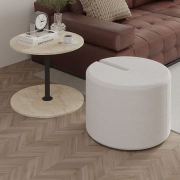 Torven Set med sidobord 43x47x43 cm - Travertin - Möbler - Bord & matgrupp - Avlastningsbord & sidobord - Brickbord & småbord