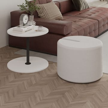 Torven Set med sidobord 43x47x43 cm - Vit - Möbler - Bord & matgrupp - Avlastningsbord & sidobord - Brickbord & småbord