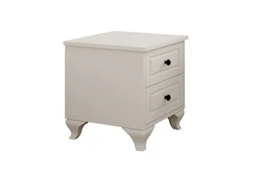 Torvenn Sängbord 45 cm - Matt Vit - Möbler - Bord & matgrupp - Avlastningsbord & sidobord - Sängbord & nattduksbord