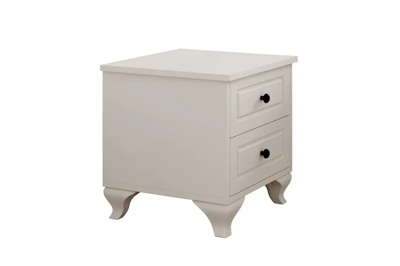 Torvenn Sängbord 45 cm - Matt Vit - Möbler - Bord & matgrupp - Avlastningsbord & sidobord - Sängbord & nattduksbord