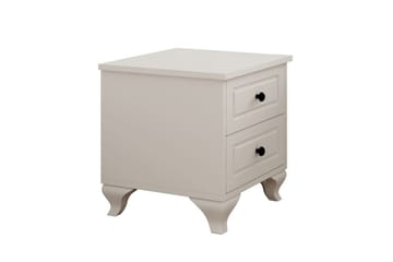 Torvenn Sängbord 45 cm - Matt Vit - Möbler - Bord & matgrupp - Avlastningsbord & sidobord - Sängbord & nattduksbord