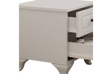 Torvenn Sängbord 45 cm - Matt Vit - Möbler - Bord & matgrupp - Avlastningsbord & sidobord - Sängbord & nattduksbord