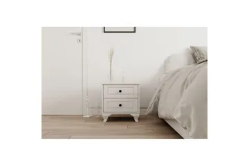 Torvenn Sängbord 45 cm - Matt Vit - Möbler - Bord & matgrupp - Avlastningsbord & sidobord - Sängbord & nattduksbord