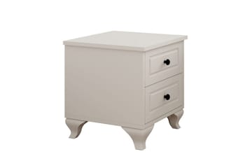 Torvenn Sängbord 45 cm - Matt Vit - Möbler - Bord & matgrupp - Avlastningsbord & sidobord - Sängbord & nattduksbord