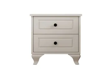 Torvenn Sängbord 45 cm - Matt Vit - Möbler - Bord & matgrupp - Avlastningsbord & sidobord - Sängbord & nattduksbord