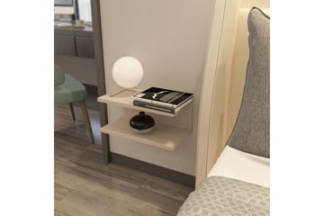 Torvic Sängbord 45 cm - Beige - Möbler - Bord & matgrupp - Avlastningsbord & sidobord - Sängbord & nattduksbord