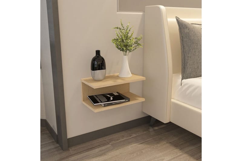 Torvic Sängbord 45 cm - Brun - Möbler - Bord & matgrupp - Avlastningsbord & sidobord - Sängbord & nattduksbord