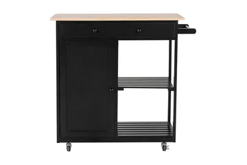 Trapani Serveringsbord 75 cm - Svart - Möbler - Bord & matgrupp - Avlastningsbord & sidobord
