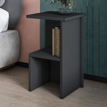 Tunel Nattduksbord 29,6x50x29,6 cm - Antracit - Möbler - Bord & matgrupp - Avlastningsbord & sidobord - Sängbord & nattduksbord