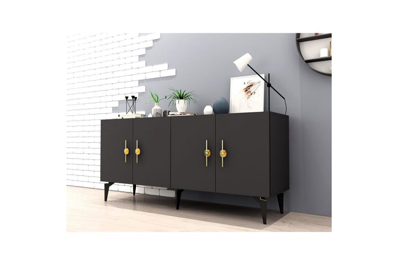 Ulmar Konsollbord 150 cm - Antracit - Möbler - Bord & matgrupp - Avlastningsbord & sidobord - Konsolbord & hallbord