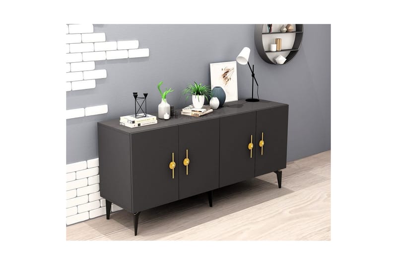Ulmar Konsollbord 150 cm - Antracit - Möbler - Bord & matgrupp - Avlastningsbord & sidobord - Konsolbord & hallbord