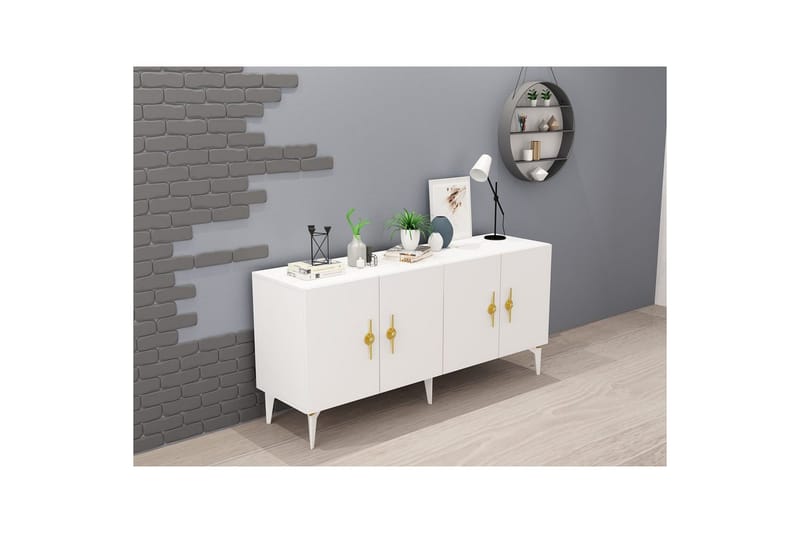 Ulmar Konsollbord 150 cm - Vit - Möbler - Bord & matgrupp - Avlastningsbord & sidobord - Konsolbord & hallbord