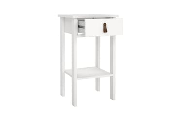 Vallvidera Sängbord 40 cm - Vit - Möbler - Bord & matgrupp - Avlastningsbord & sidobord - Sängbord & nattduksbord