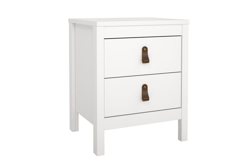 Vallvidera Sängbord 44 cm - Vit - Möbler - Bord & matgrupp - Avlastningsbord & sidobord - Sängbord & nattduksbord