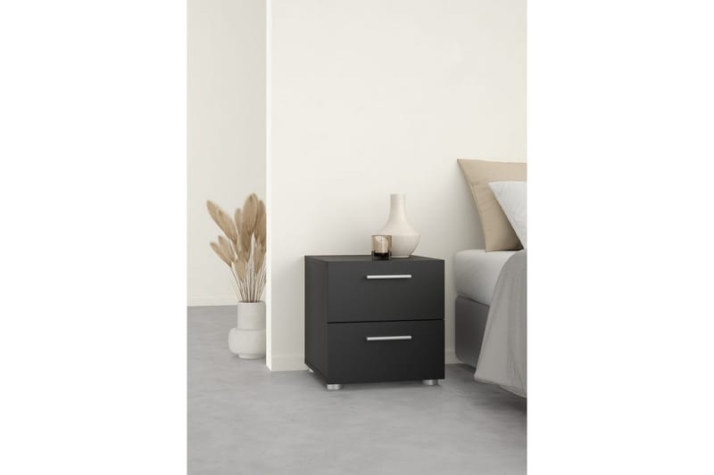 Vansu Sängbord 40 cm - Svart - Möbler - Bord & matgrupp - Avlastningsbord & sidobord - Sängbord & nattduksbord