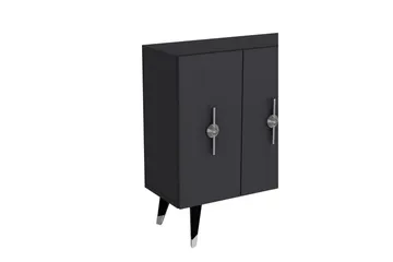 Varen Konsollbord 120 cm - Silver/Antracit - Möbler - Bord & matgrupp - Avlastningsbord & sidobord - Konsolbord & hallbord