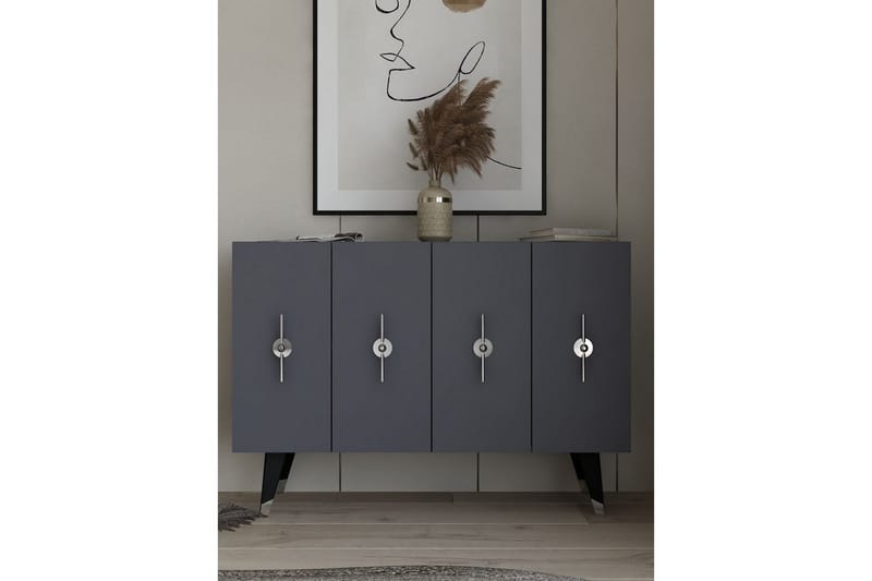Varen Konsollbord 120 cm - Silver/Antracit - Möbler - Bord & matgrupp - Avlastningsbord & sidobord - Konsolbord & hallbord