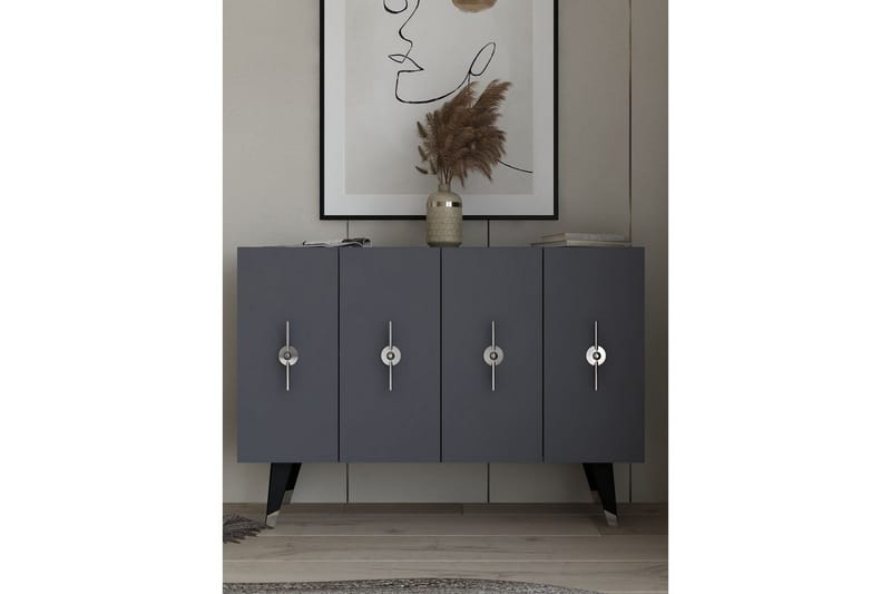 Varen Konsollbord 120 cm - Silver/Antracit - Möbler - Bord & matgrupp - Avlastningsbord & sidobord - Konsolbord & hallbord