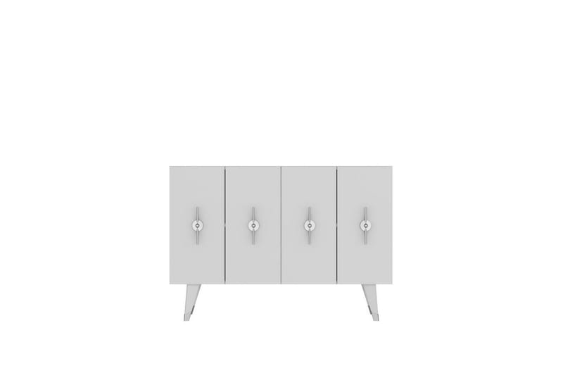 Varen Konsollbord 120 cm, Silver/Vit