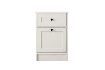 Varion Sängbord 45 cm - Matt Vit - Möbler - Bord & matgrupp - Avlastningsbord & sidobord - Sängbord & nattduksbord